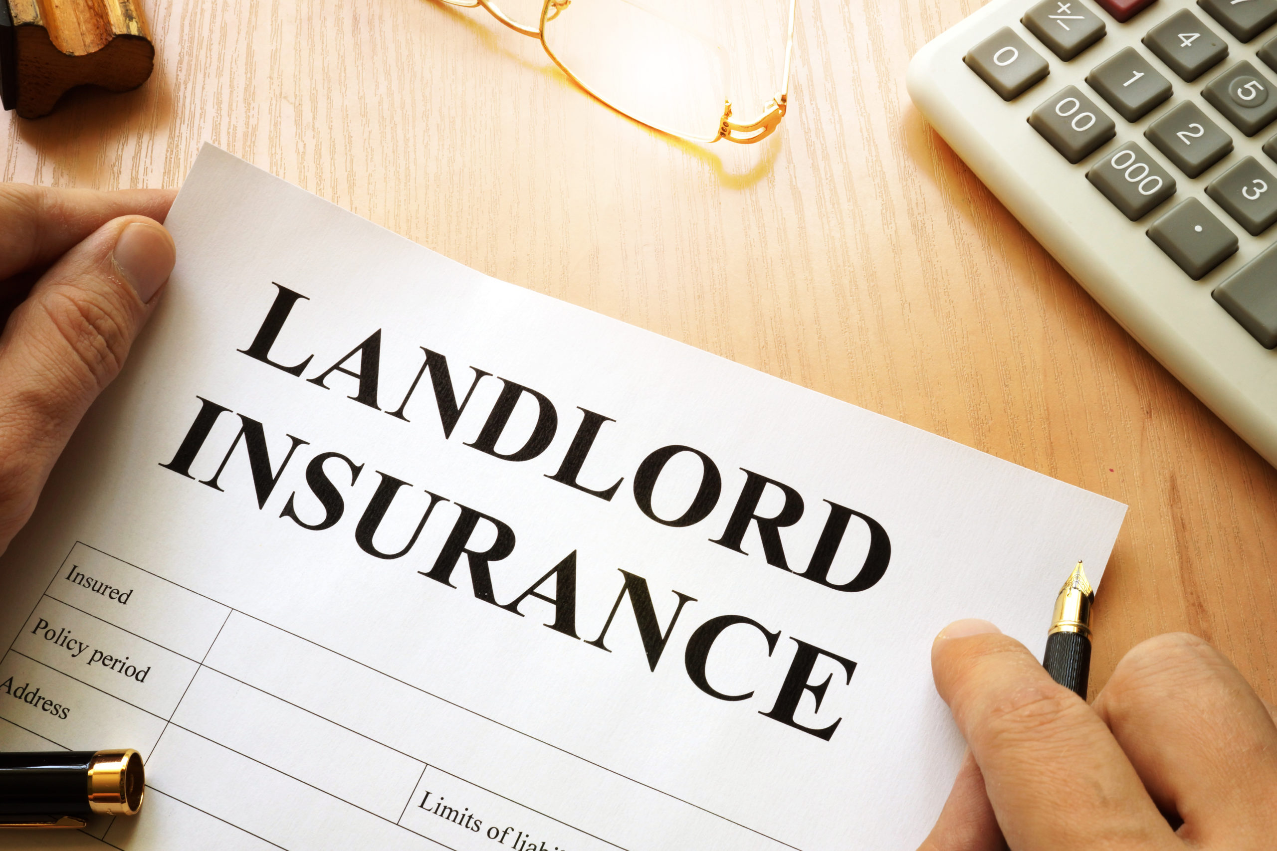 Document Stating Landlord Insurance